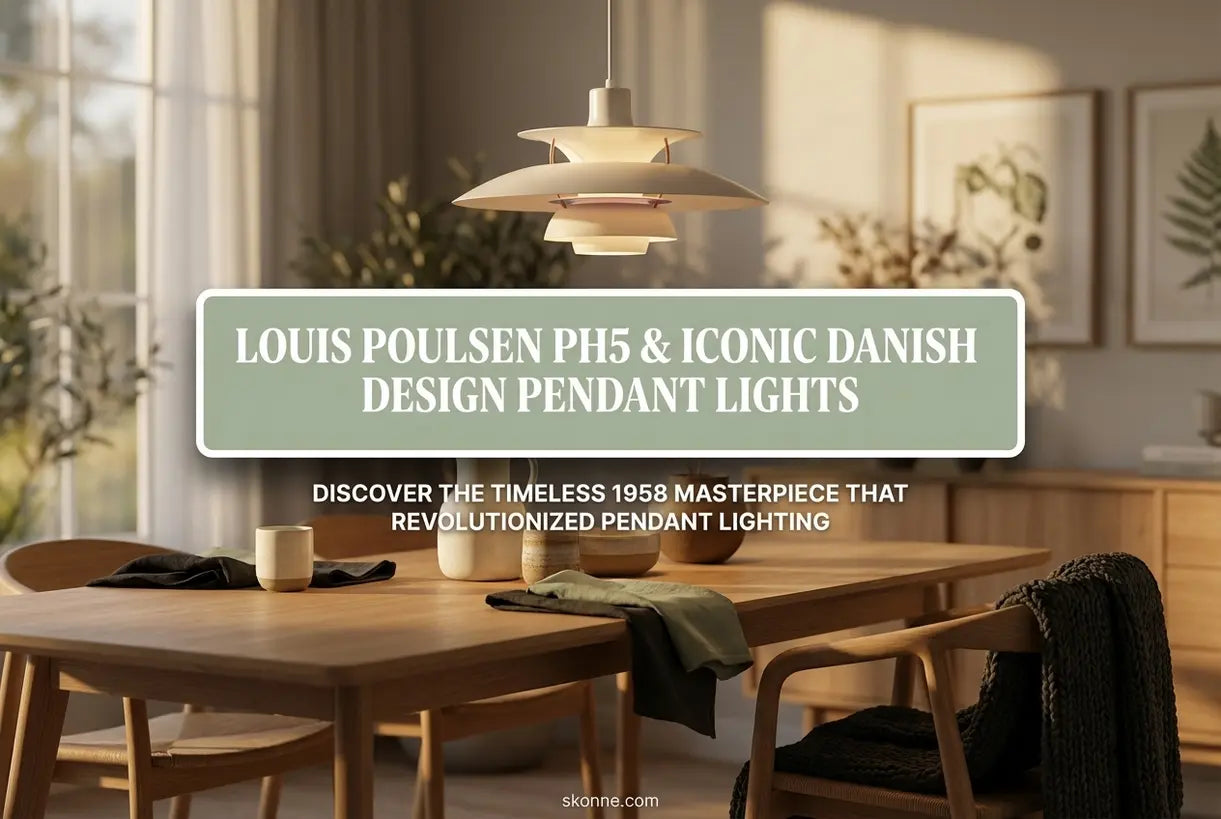 Louis Poulsen PH5 & Iconische Deense Design Hanglampen
