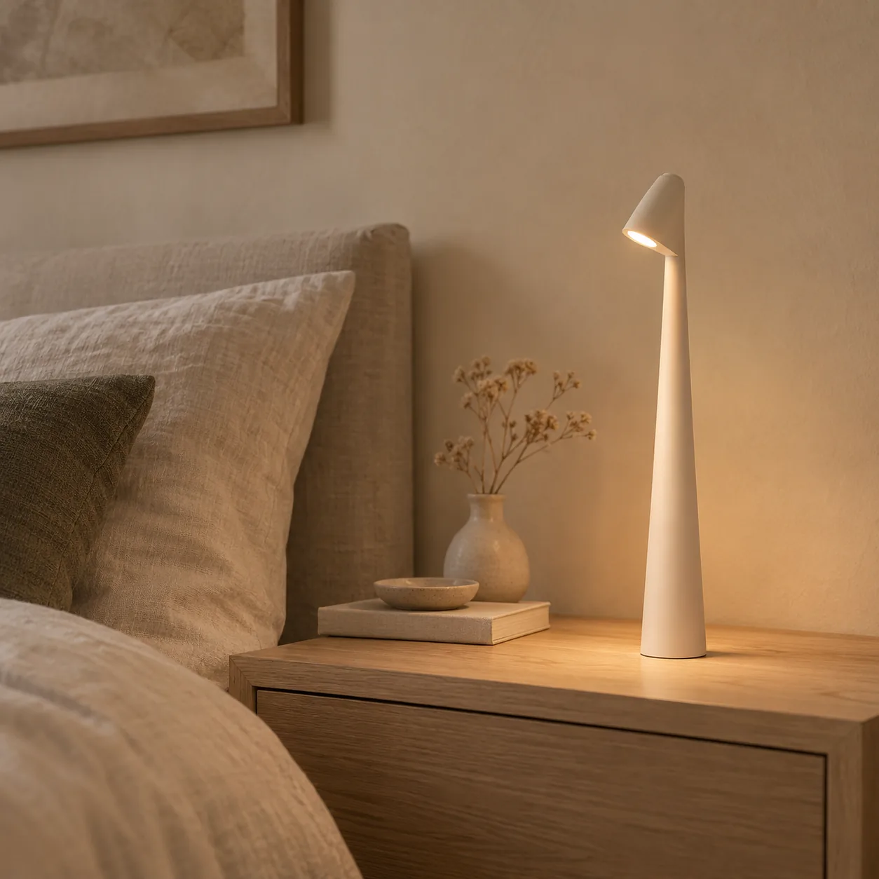 Gloda Oplaadbare LED Bureaulamp Aanraakdimmer