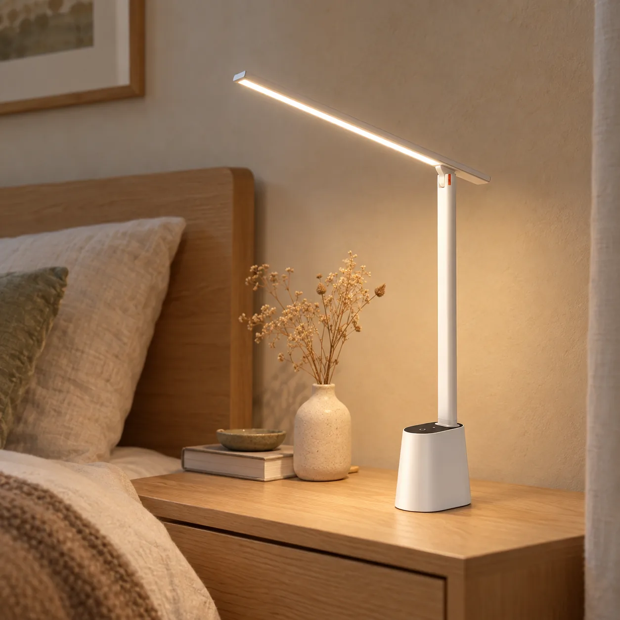Vikly Opvouwbare LED Bureaulamp met Oogbescherming