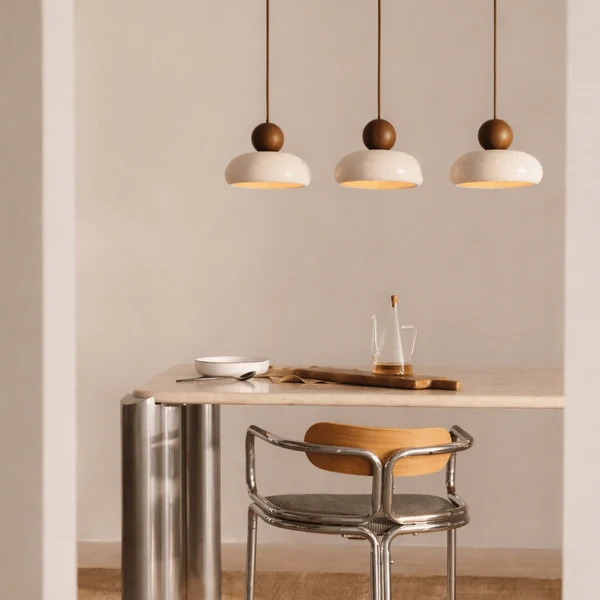 Steinja Natuurlijke Agaat Steen Plafond Hanglamp
