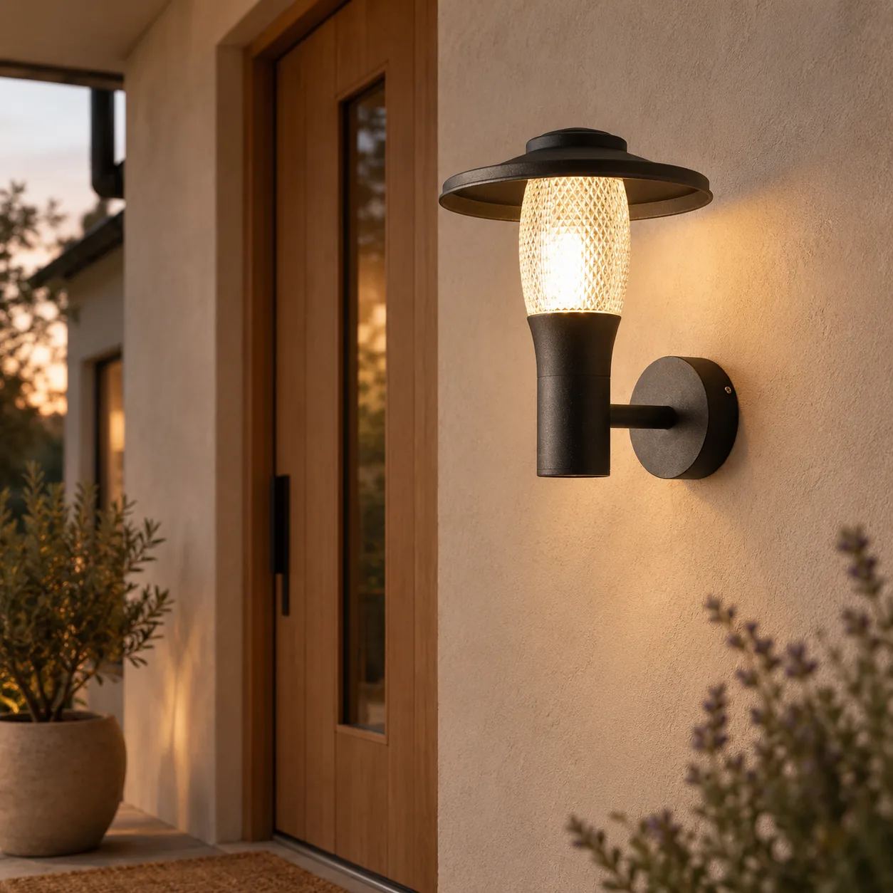 Uteld Moderne Waterdichte LED Buitenwandlamp