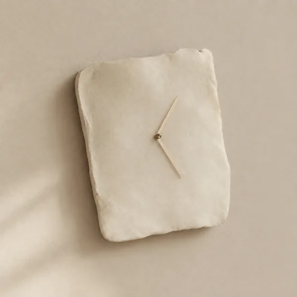 Stilla Silent Resin Wandklok Noord-Europees Minimalistisch