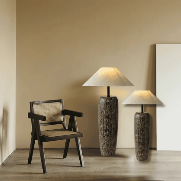 Vasten Artisan Japanse Keramische Vloerlamp