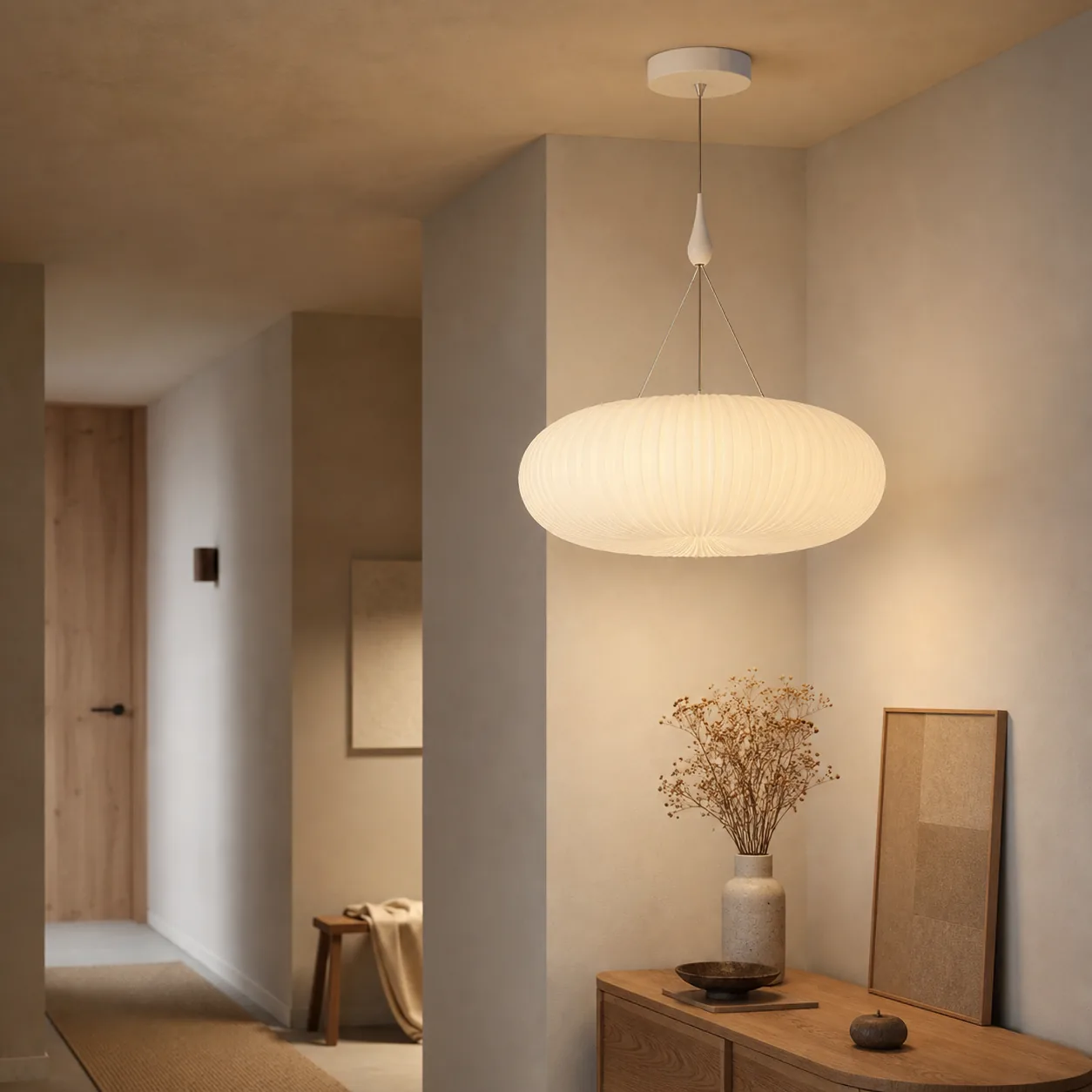 Rundlys Pompoen LED Plafondlamp