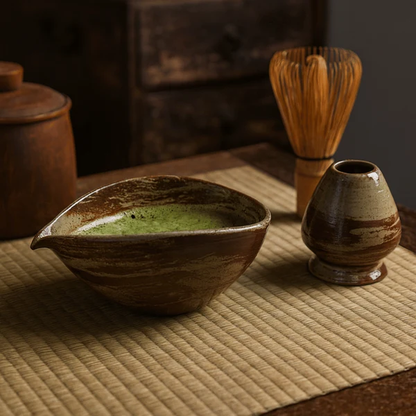 Rovik 4-Piece Ceramic Matcha Tea Ceremony Set