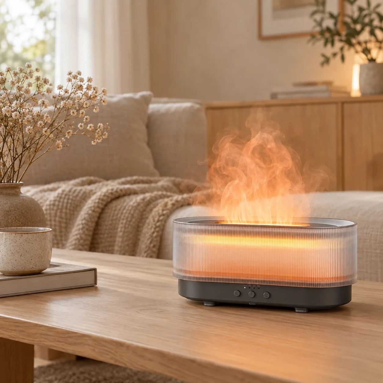 Dimmra Ultraschall-Aromatherapie-Luftbefeuchter mit kühlem Nebel