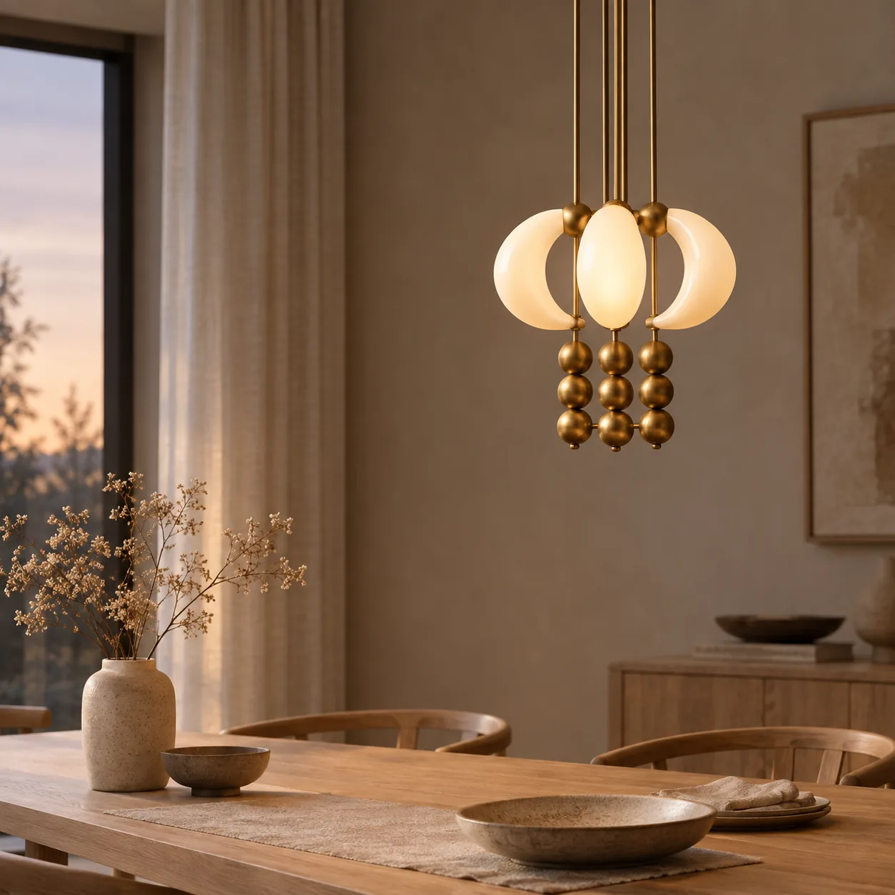 Glödvik Gepolijst Chroom LED Hanglamp Goud