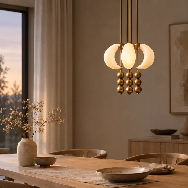 Glödvik Gepolijst Chroom LED Hanglamp Goud