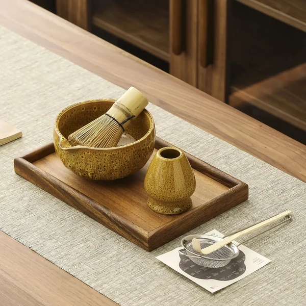 Elda 5-Piece Ceramic Japanese Matcha Bowl Set