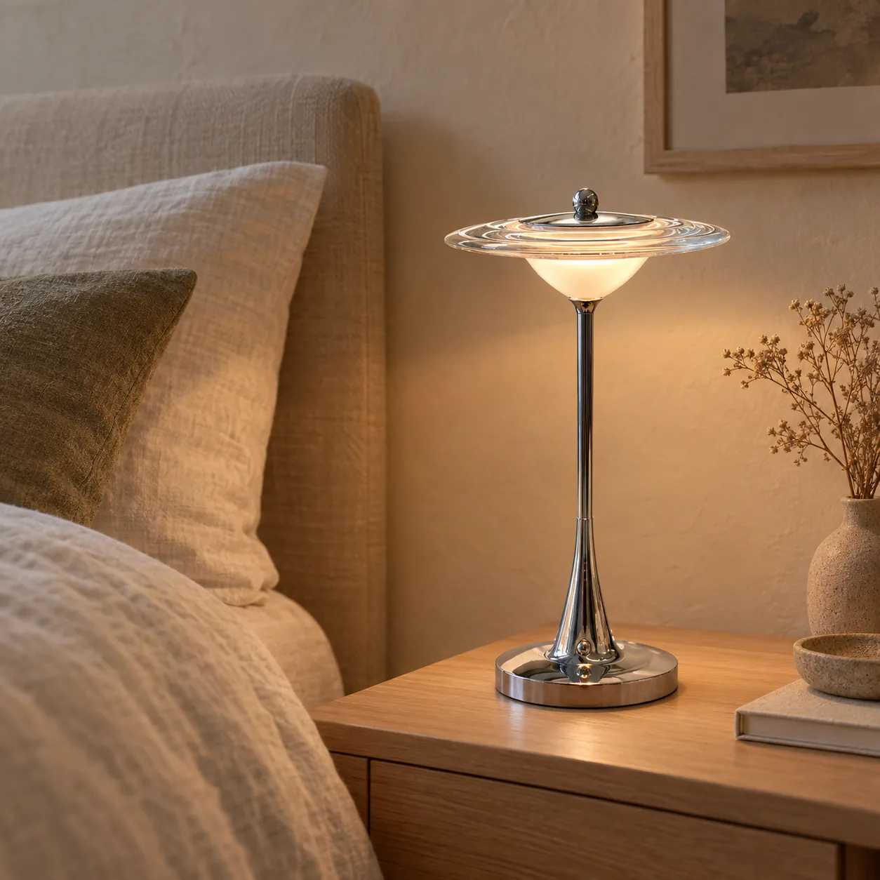 Glöra Dimbaar Minimalistisch LED Touch Tafellampje