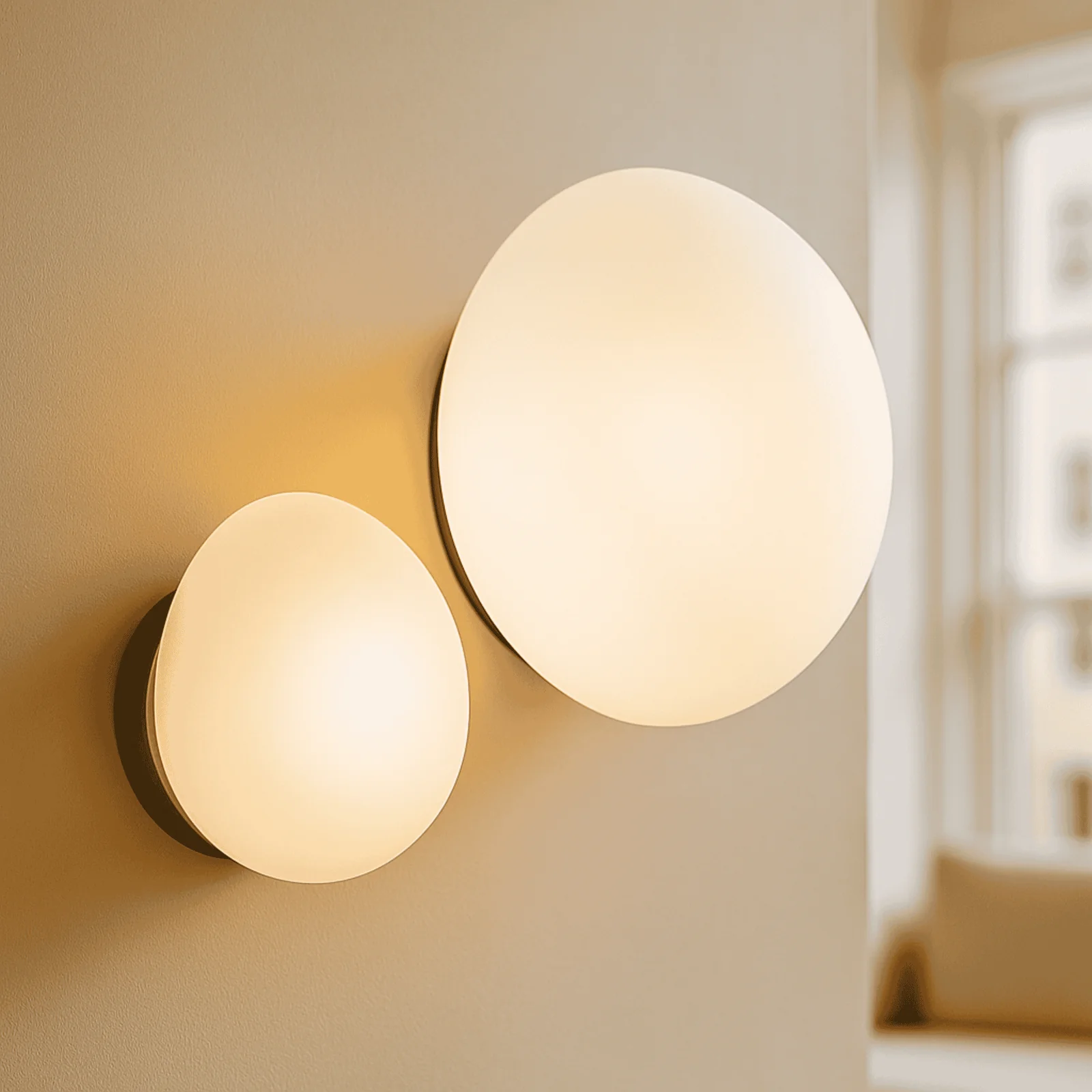 Lysvei Gold Wall Sconce Modern Glass Light Fixture, Fixtures, Sculptural Finish