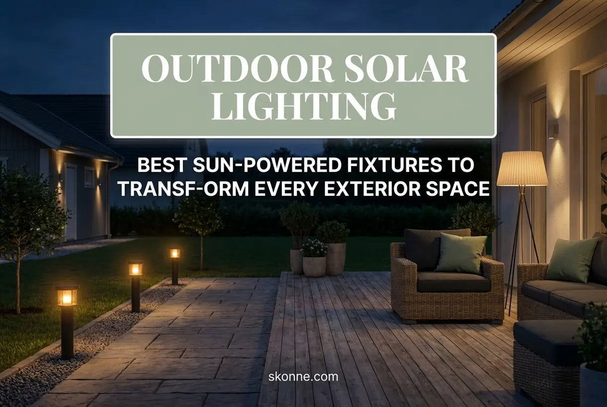 Buitenverlichting op zonne-energie: de beste zonneaangedreven armaturen voor elke buitenruimte