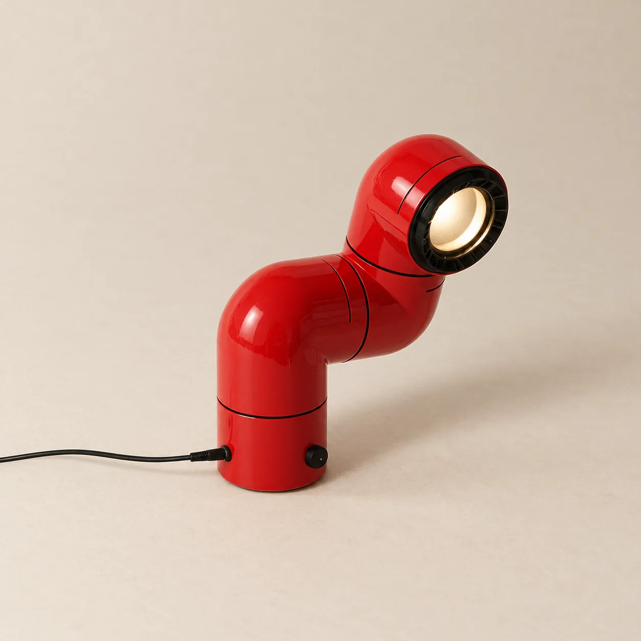 Glödra Art Deco Tafellamp met Dubbele Verlichting