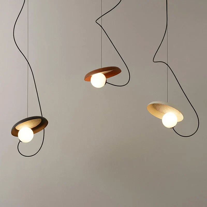 Dregla Magnetic Pendant — Modern Black Ceiling Light, Fixtures, Industrial