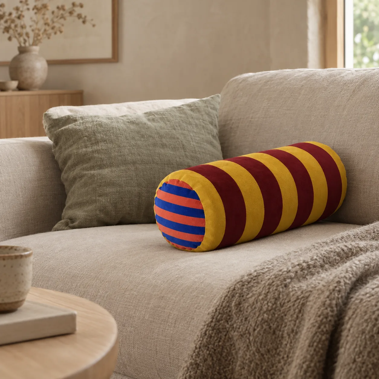 Favn Fluwelen Nekkussen Scandinavische Stijl