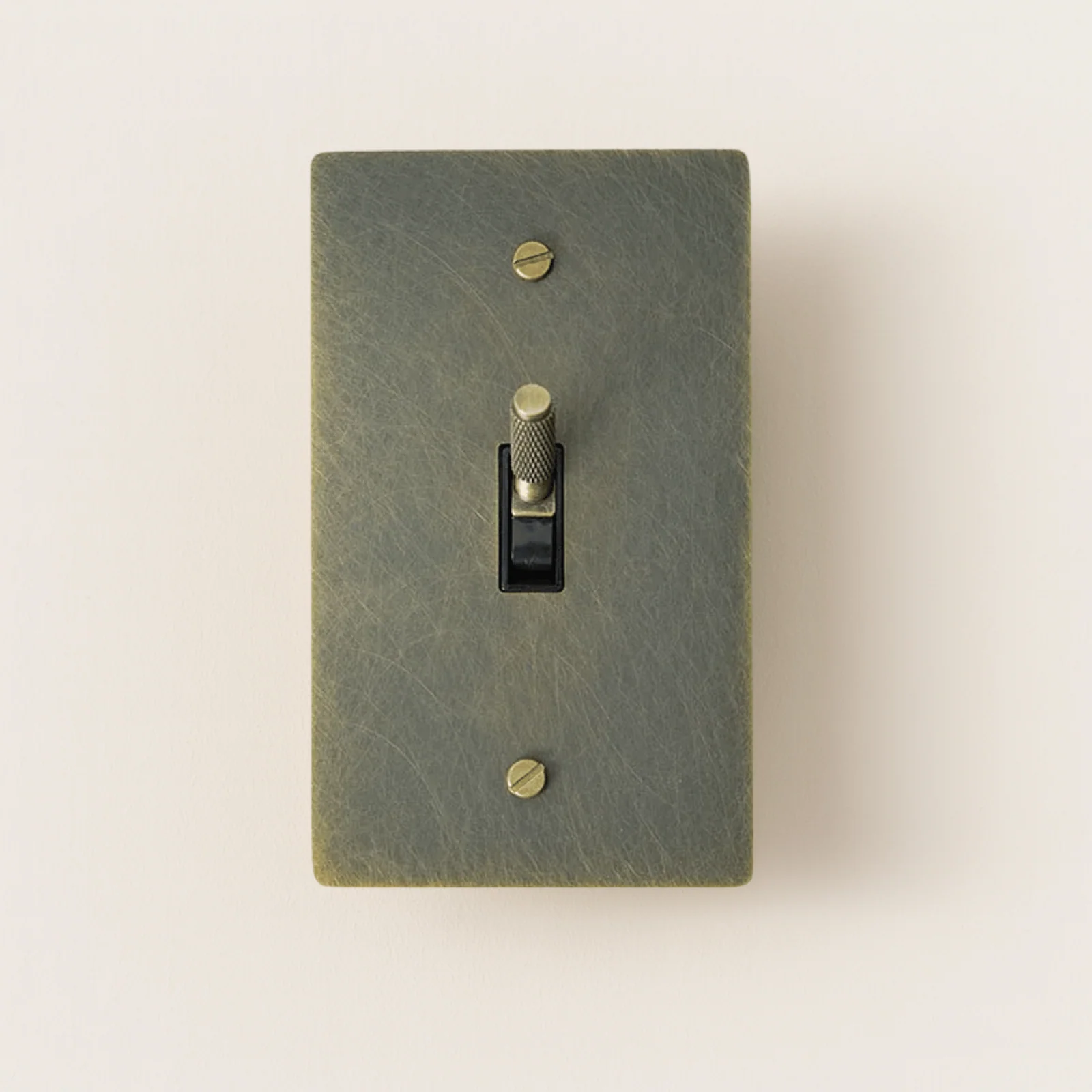Vrida Bronze Brass Toggle Switch Panel - UL Listed, 1TOGGLE, Single-Pole Switches, UL-Certified