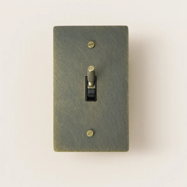 Vrida UL-Certified Bronze Brass Toggle Switch Panel