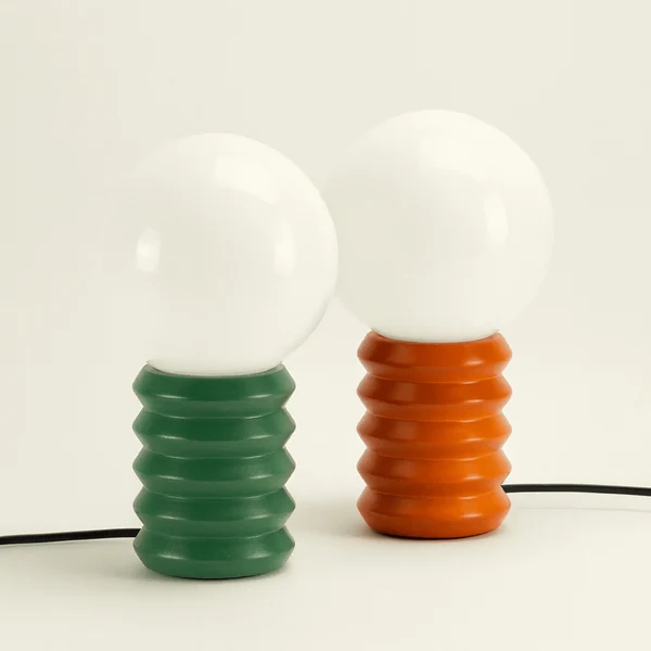 Glodra Retrolamp met glazen kap