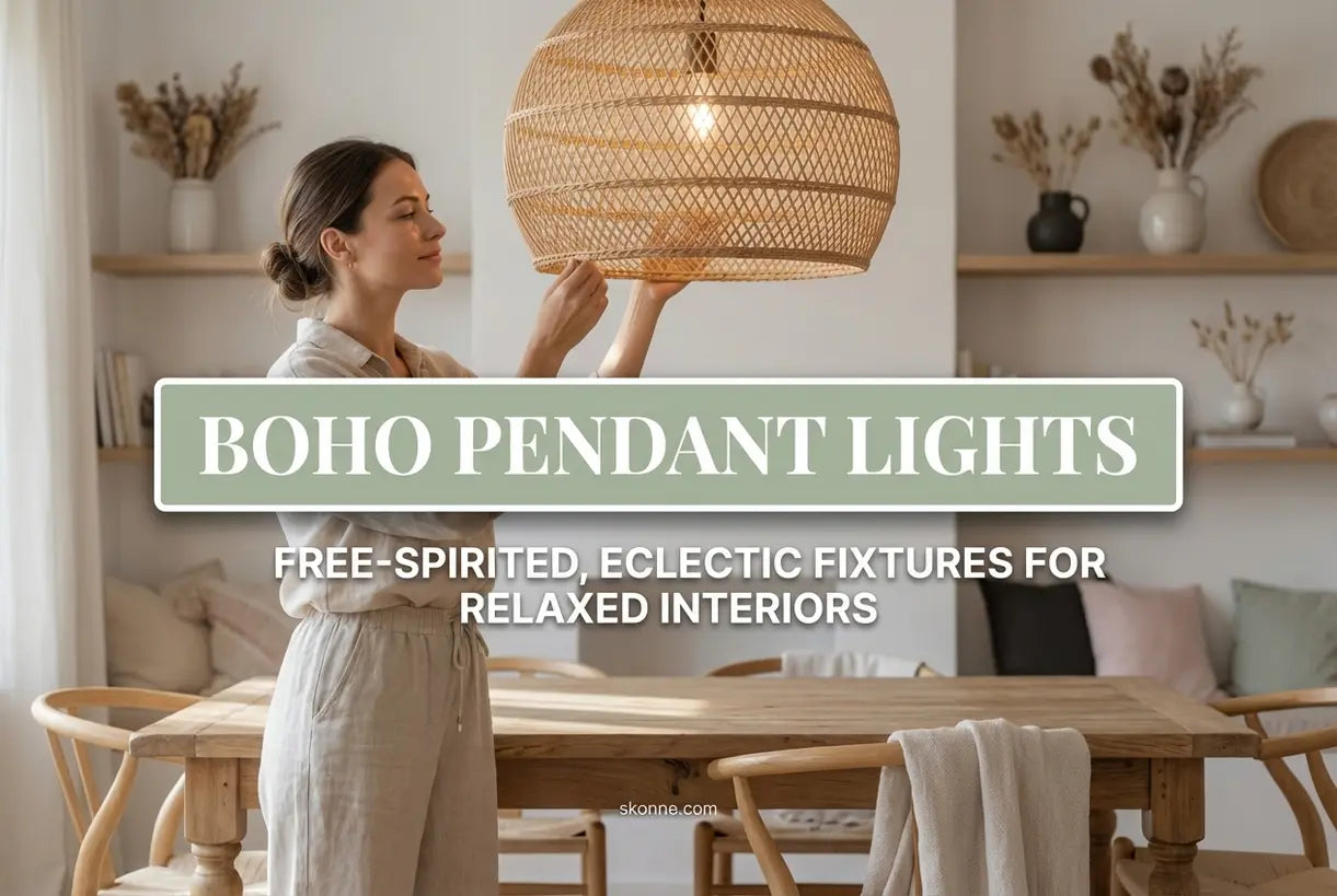 Boho hanglampen: Vrije, eclectische armaturen voor ontspannen interieurs