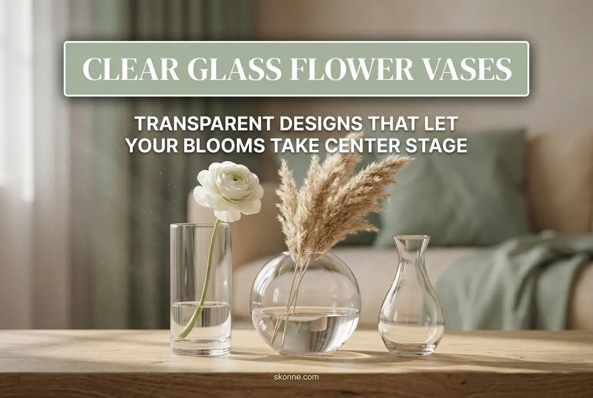 clear-glass-flower-vase