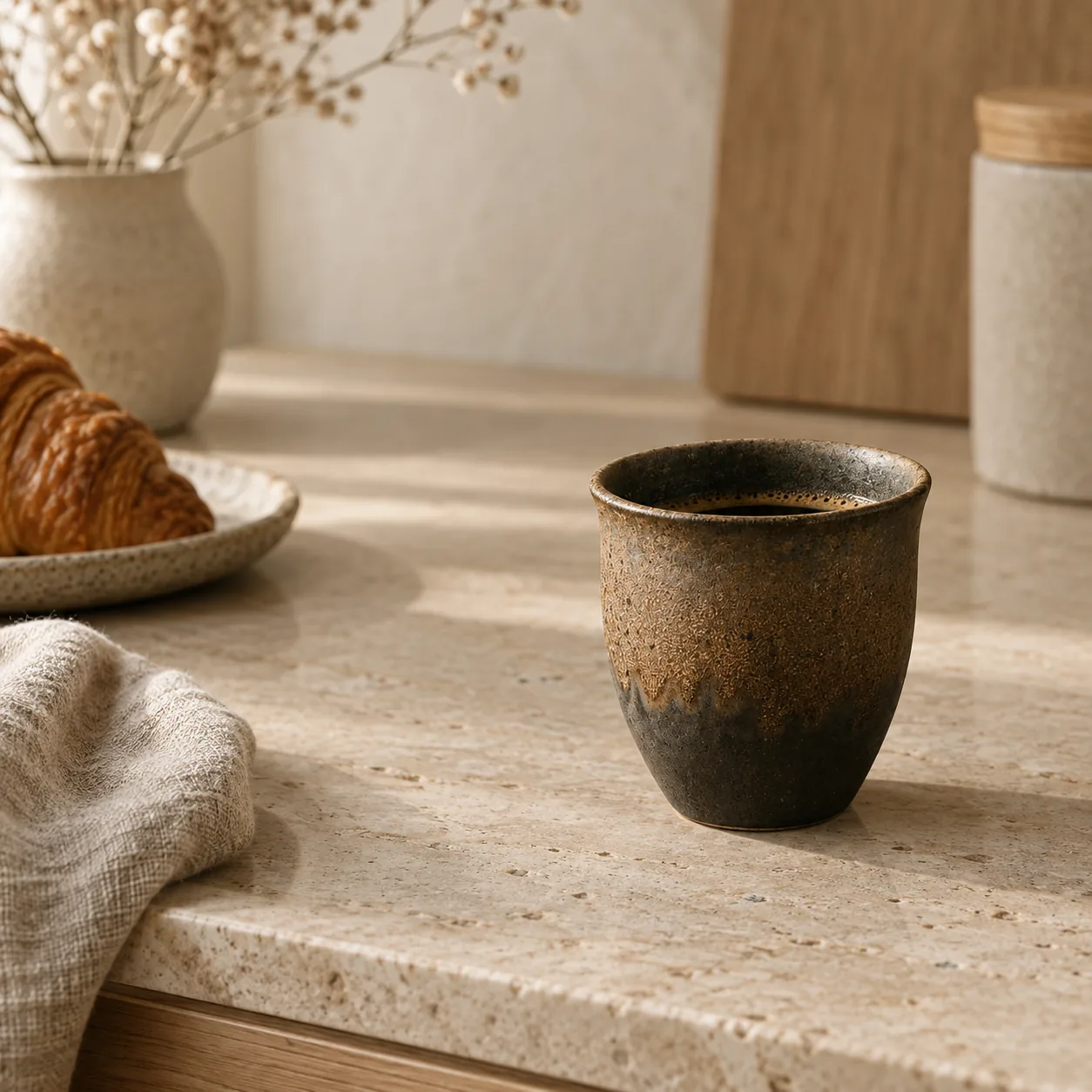 Leira handgemaakte keramische espressokopjes set van 6