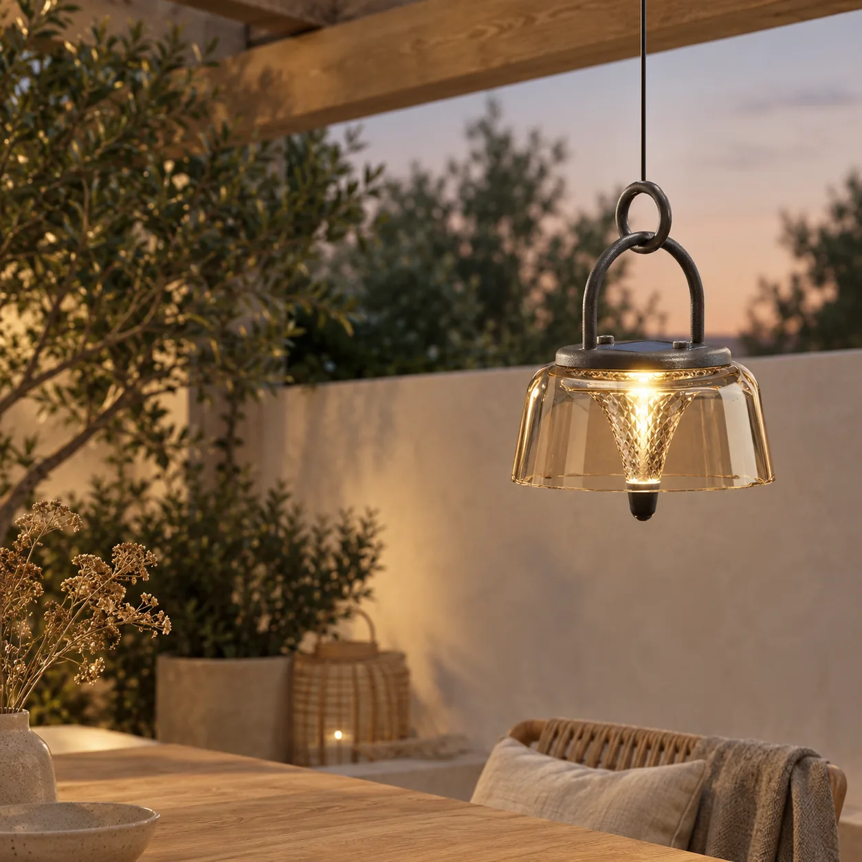 Kvelda Solar LED-Laterne für den Außenbereich IP65 wasserdicht