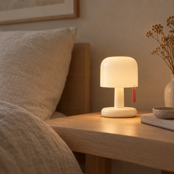 Mykla USB Oplaadbare Mini Paddestoel Tafellamp
