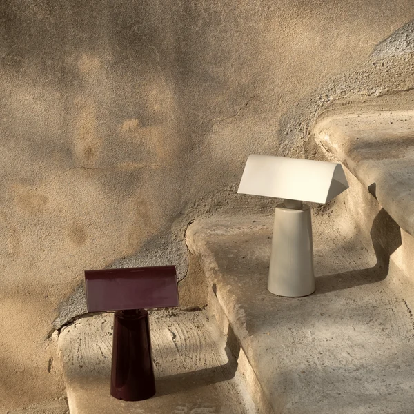 Lyspyra Piramide Touch Lamp met Draadloze Oplader