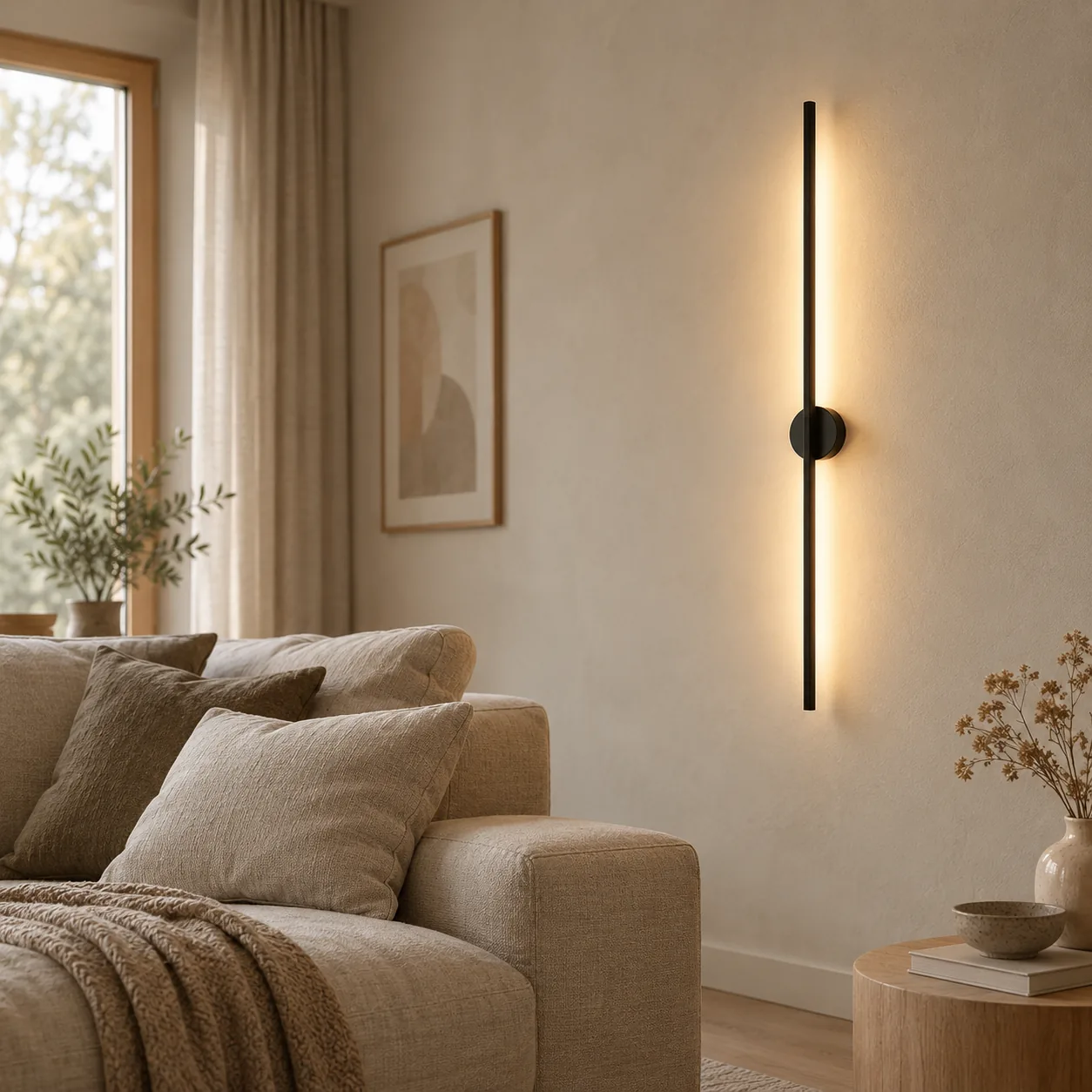 Strimla Nordic Minimalistische LED Wandlamp Dimbaar