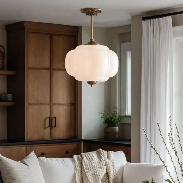 Grönlia Elegante Glazen Hanglamp voor Eetkamer