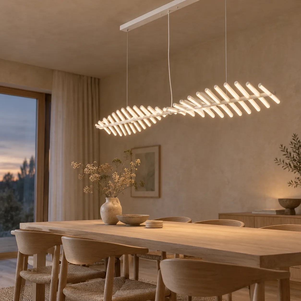 Dreiv Einstellbarer moderner LED-Deckenleuchter