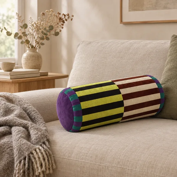 Velvra Jacquard Fluweel Nekrol Sierkussen