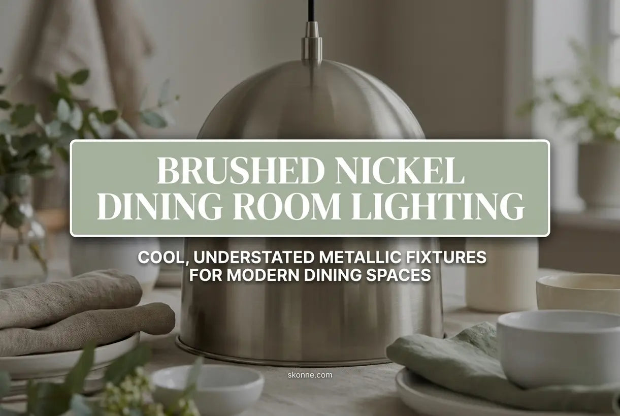 brushed-nickel-dining-lighting