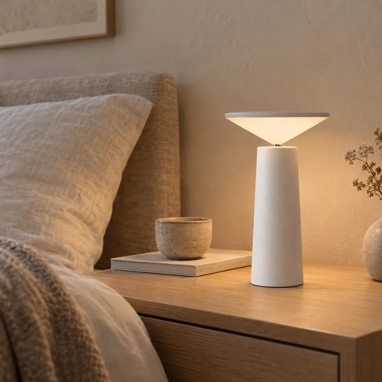 Glöda Draadloze Touch LED Bureaunachtlamp