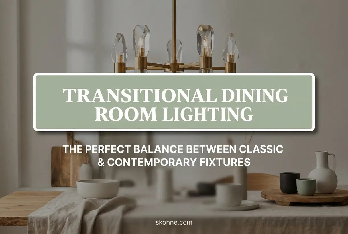 transitional-dining-room-lighting