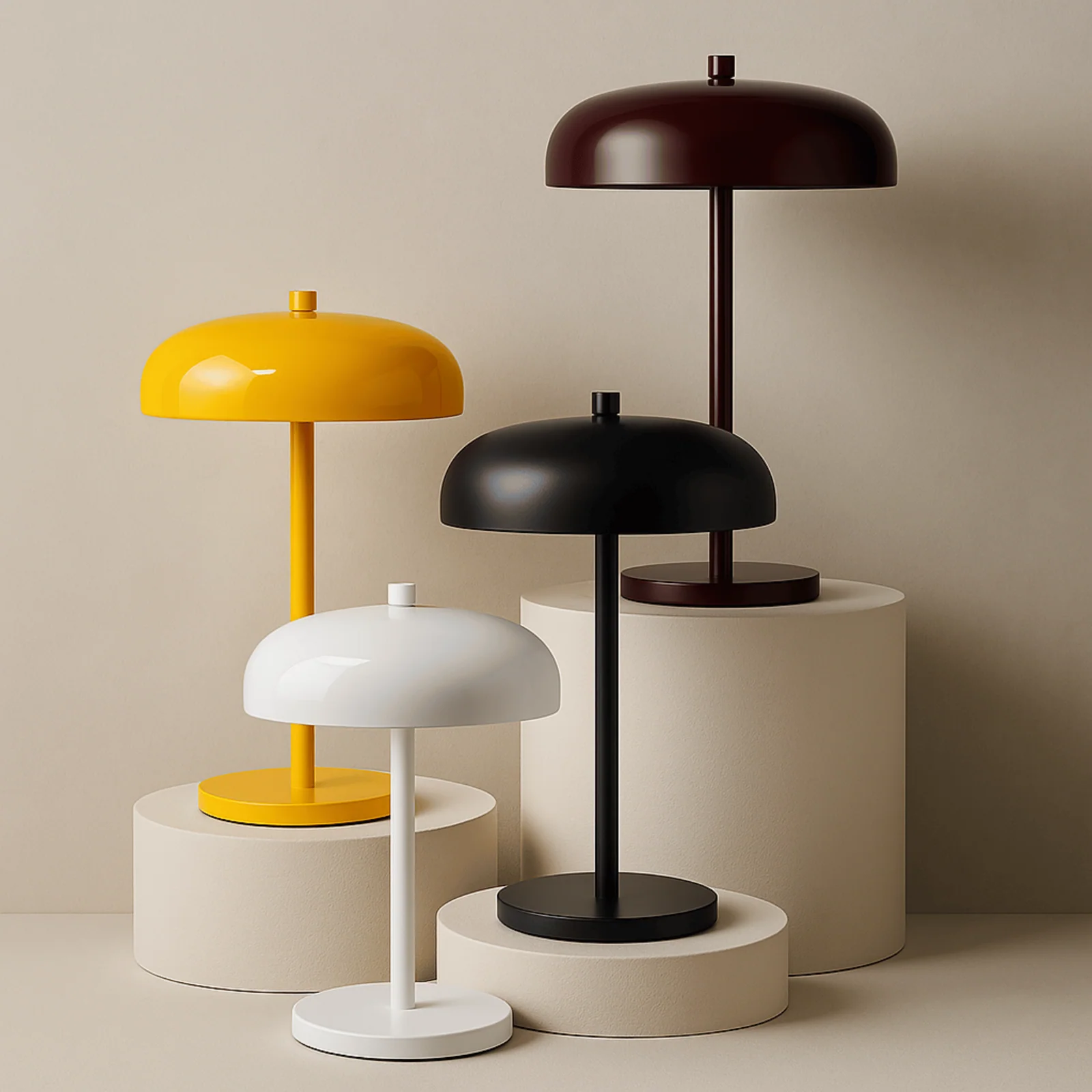 Table Lamps, Kvella Rechargeable Dimmable Iron Touch Lamp