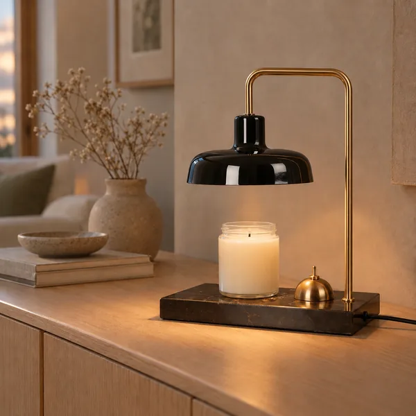Glödra Nordic Marmer Kaarsenwarmer Boeklamp