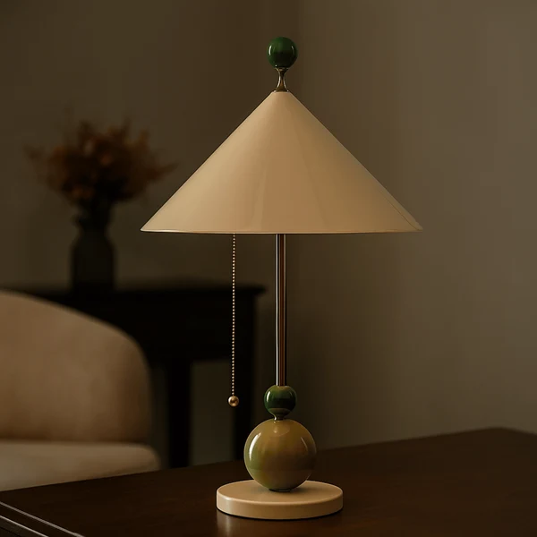 Regna Bunter Schirmförmiger LED-Tischlampe