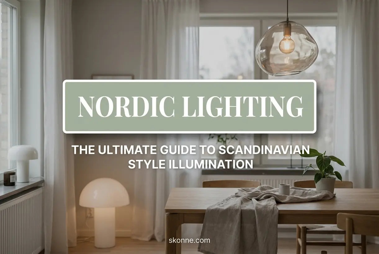 Noordse verlichting: De ultieme gids voor verlichting in Scandinavische stijl