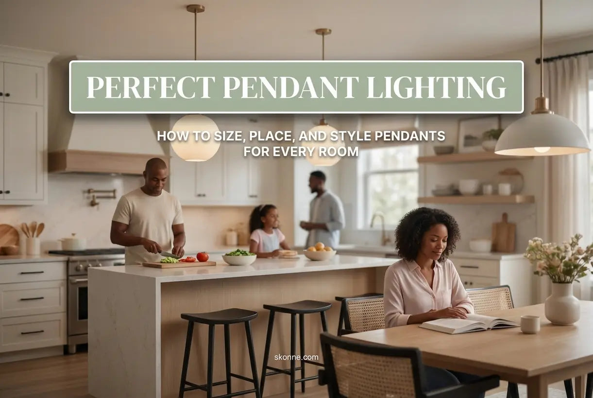 Hoe u de perfecte hanglampen voor uw huis kiest