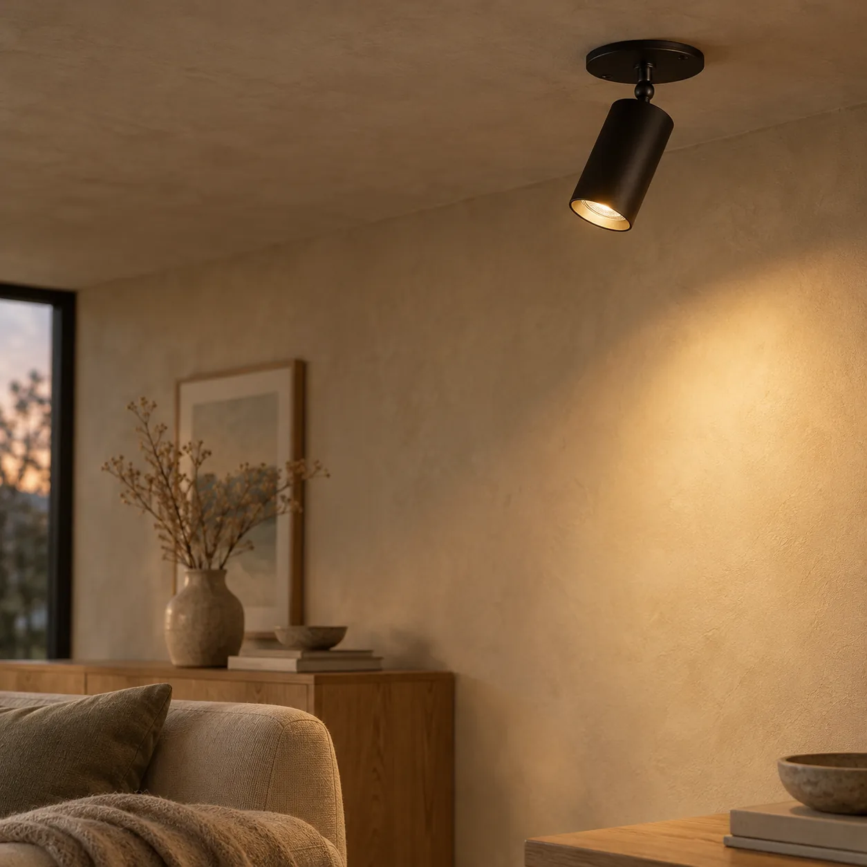 Kveld Verstelbare LED-wandlamp Mid-Century